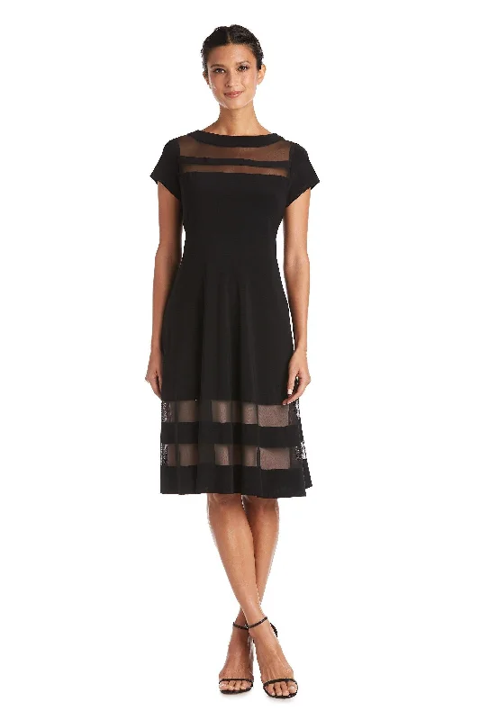 R&M Richards 7771 Short Cocktail Plus Size Dress